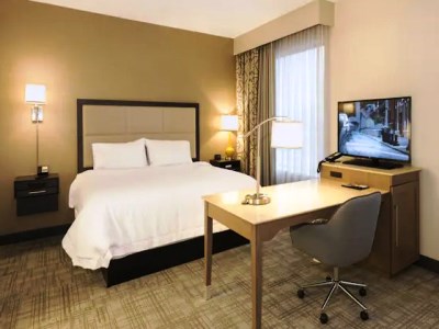 bedroom - hotel hampton inn and suites university area - minneapolis, united states of america