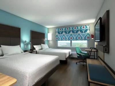 bedroom 1 - hotel tru by hilton minneapolis downtown - minneapolis, united states of america