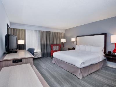 bedroom - hotel hampton inn naples i-75 - naples, florida, united states of america