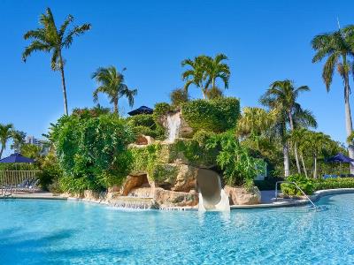 outdoor pool 2 - hotel naples grande beach resort - naples, florida, united states of america