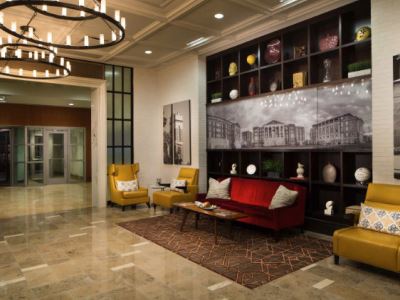 lobby 1 - hotel nashville marriott vanderbilt university - nashville, tennessee, united states of america