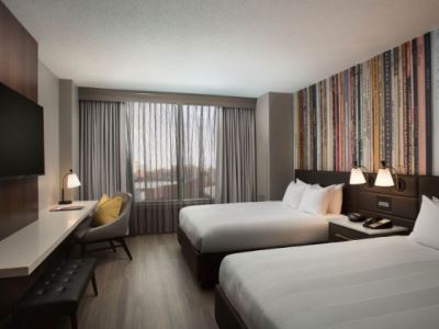 bedroom 1 - hotel nashville marriott vanderbilt university - nashville, tennessee, united states of america