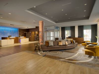 lobby - hotel fairfield inn suites downtown/the gulch - nashville, tennessee, united states of america
