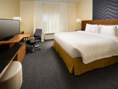 bedroom - hotel fairfield inn suites downtown/the gulch - nashville, tennessee, united states of america