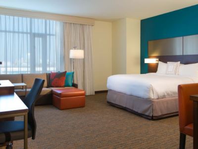 bedroom - hotel residence inn vanderbilt/west end - nashville, tennessee, united states of america