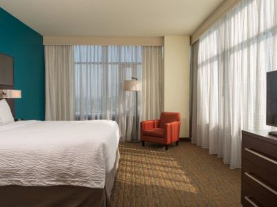 bedroom 2 - hotel residence inn vanderbilt/west end - nashville, tennessee, united states of america