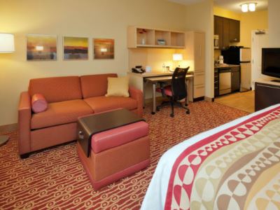 bedroom 2 - hotel towneplace suites nashville airport - nashville, tennessee, united states of america