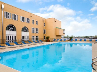 outdoor pool - hotel hilton new orleans riverside - new orleans, united states of america