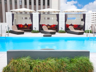 outdoor pool - hotel le meridien new orleans - new orleans, united states of america
