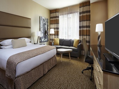 bedroom - hotel doubletree philadelphia center city - philadelphia, pennsylvania, united states of america