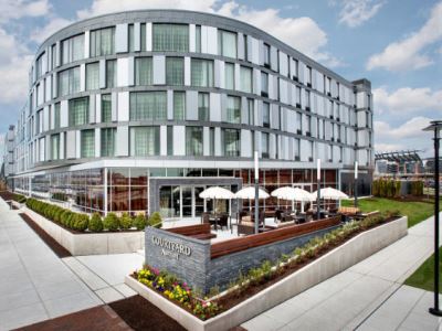 exterior view - hotel courtyard south at the navy yard - philadelphia, pennsylvania, united states of america