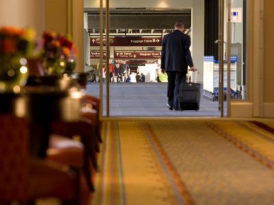 lobby - hotel philadelphia airport marriott - philadelphia, pennsylvania, united states of america