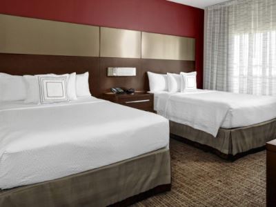 bedroom - hotel residence inn philadelphia airport - philadelphia, pennsylvania, united states of america