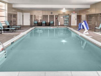 indoor pool - hotel residence inn philadelphia airport - philadelphia, pennsylvania, united states of america