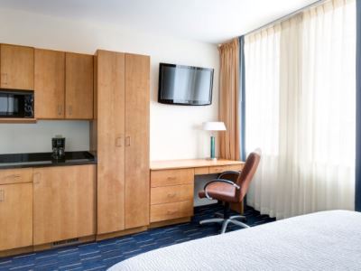 bedroom 1 - hotel residence inn philadelphia center city - philadelphia, pennsylvania, united states of america