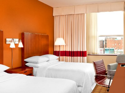 bedroom - hotel four points philadelphia city center - philadelphia, pennsylvania, united states of america