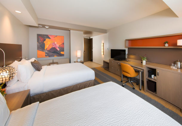 bedroom 2 - hotel courtyard phoenix downtown - phoenix, arizona, united states of america