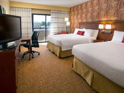 bedroom 2 - hotel courtyard phoenix airport - phoenix, arizona, united states of america