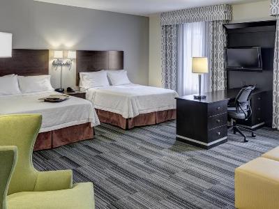 bedroom 1 - hotel hampton inn and suites phoenix north - phoenix, arizona, united states of america