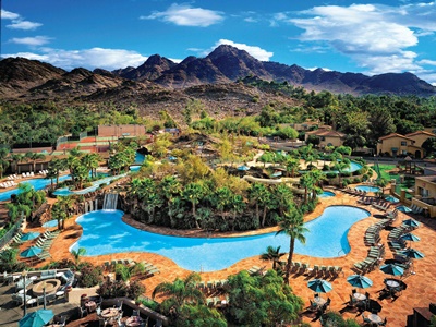 outdoor pool - hotel hilton phoenix resort at the peak - phoenix, arizona, united states of america