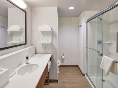 bathroom - hotel hampton inn n suites sacramento at csus - sacramento, united states of america