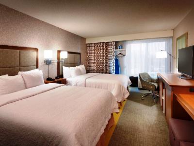 bedroom - hotel hampton inn salt lake city downtown - salt lake city, united states of america