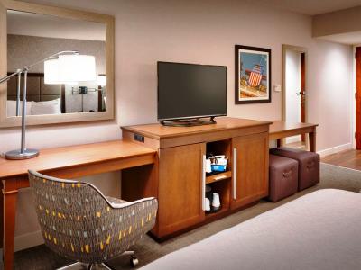 bedroom 1 - hotel hampton inn salt lake city downtown - salt lake city, united states of america