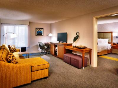 bedroom 2 - hotel hampton inn salt lake city downtown - salt lake city, united states of america