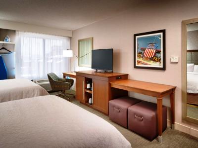 bedroom 5 - hotel hampton inn salt lake city downtown - salt lake city, united states of america