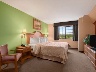 bedroom 1 - hotel days inn ste san antonio north/stone oak - san antonio, united states of america