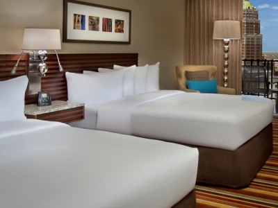 bedroom - hotel hilton palacio del rio - san antonio, united states of america