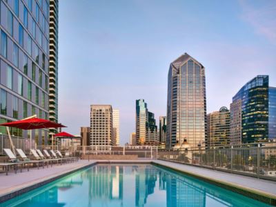 outdoor pool - hotel residence inn downtown / bayfront - san diego, united states of america