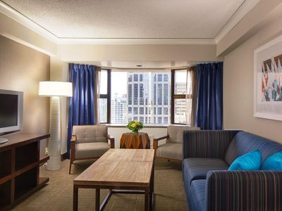 bedroom 3 - hotel hilton seattle - seattle, united states of america