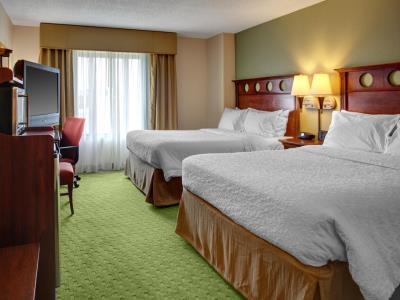 bedroom 1 - hotel hampton inn and suites tampa ybor city - tampa, united states of america