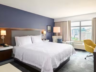 bedroom - hotel hampton inn downtown-convention center - washington, dc, united states of america