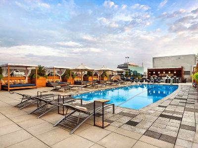 outdoor pool - hotel yotel washington dc - washington, dc, united states of america