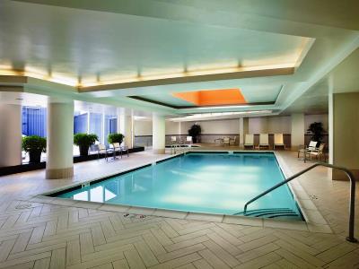 indoor pool - hotel embassy suites at chevy chase pavilion - washington, dc, united states of america