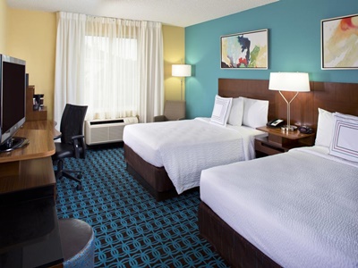 bedroom - hotel fairfield inn and suite marriott village - orlando, united states of america