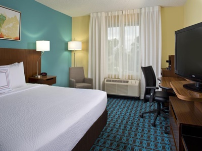 bedroom 1 - hotel fairfield inn and suite marriott village - orlando, united states of america