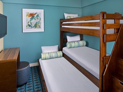 bedroom 2 - hotel fairfield inn and suite marriott village - orlando, united states of america