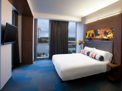 bedroom 1 - hotel aloft orlando downtown - orlando, united states of america