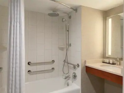 bathroom - hotel embassy suites hilton intl drv icon park - orlando, united states of america
