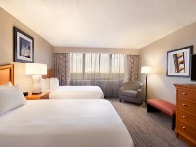 bedroom 1 - hotel embassy suites hilton intl drv icon park - orlando, united states of america