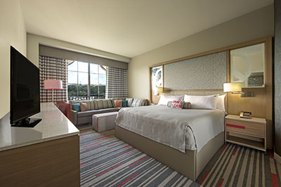 standard bedroom - hotel universal's hard rock hotel - orlando, united states of america