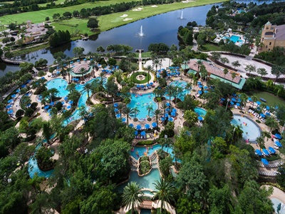 outdoor pool - hotel jw marriott orlando grande lakes - orlando, united states of america