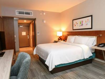 bedroom - hotel hilton garden inn cincinnati midtown - cincinnati, united states of america