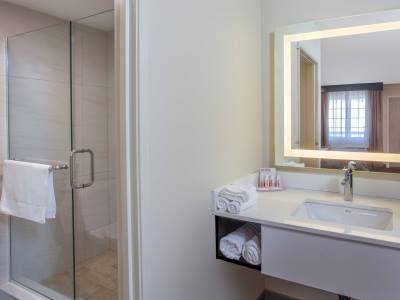 bathroom - hotel ramada by wyndham culver city - culver city, united states of america