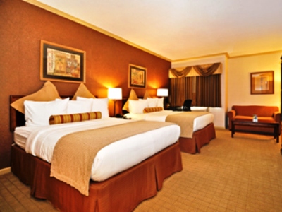 bedroom - hotel best western plus palm court - davis, united states of america