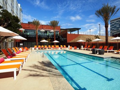 outdoor pool - hotel aloft el segundo - los angeles airport - el segundo, united states of america