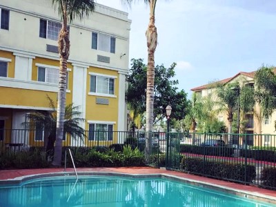 outdoor pool - hotel hotel marguerite, trademark collection - garden grove, united states of america